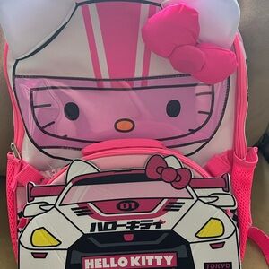 Hello Kitty Pink Backpack and Lunchbox